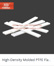 High-density molded PTFE flats and strip bar array