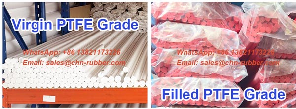 High-density ram extrusion ptfe rod stock for CNC machining