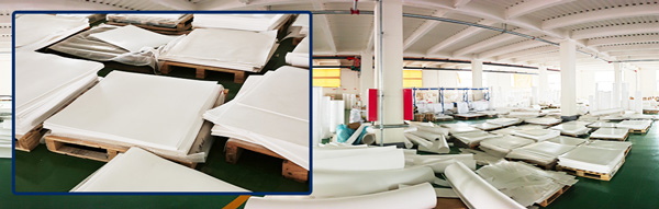 eptfe manufacturers from China, we production of expanded ptfe gasket sheet 0.5mm~10mm thickness
