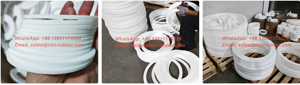 Bulk export packaging of industrial chemical seals ready for container shipment to secure competitive ptfe gasket price quotes