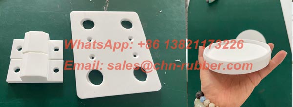 Assorted custom precision PTFE components and CNC turned machined parts direct from factory manufacturer