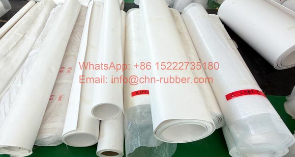 Continuous mechanical grade PTFE sheet 3mm roll cut for chemical vessel anti-corrosion lining