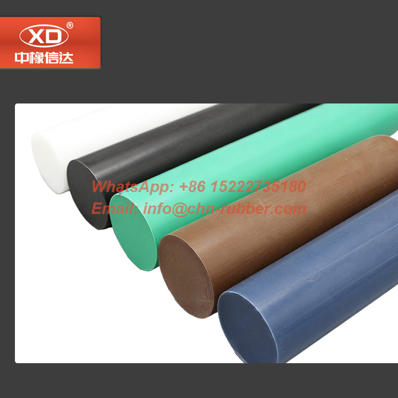 10% 25% Glass Bronze Mineral Filled PTFE Rod