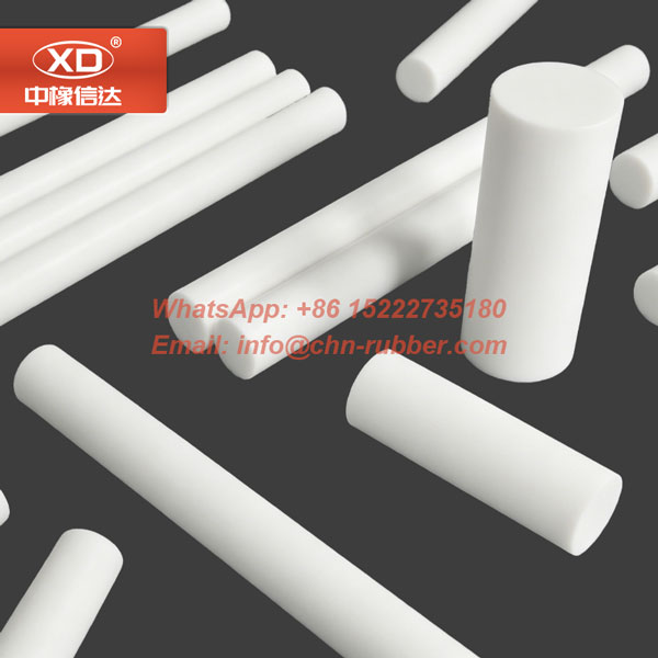 Industrial Premium PTFE Bar Stock | Extruded & Molded Solid Rods