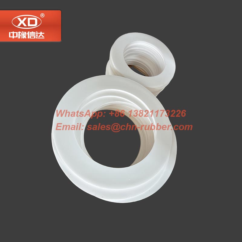 Expanded PTFE Flat Gasket for Chemical Piping Flanges - Soft Multidirectional ePTFE Flange Seal