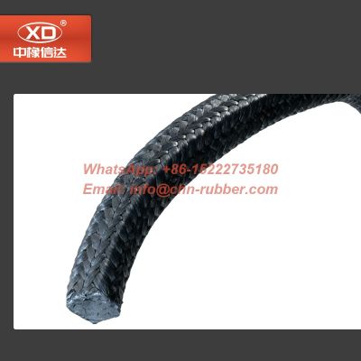 Graphite impregnated packing gland rope