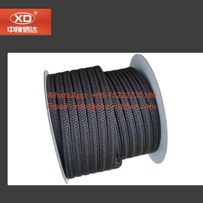 Graphite gland packing for gate valves