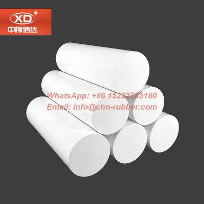 Molded PTFE rod length 90-300mm